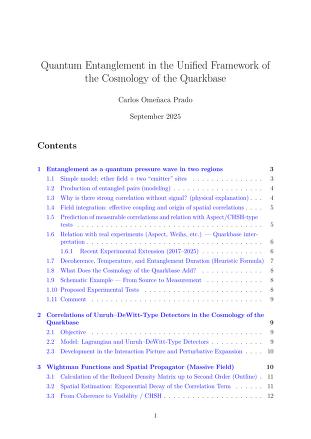 Quantum Entanglement