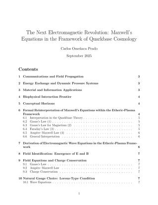 The next electromagnetic revolution